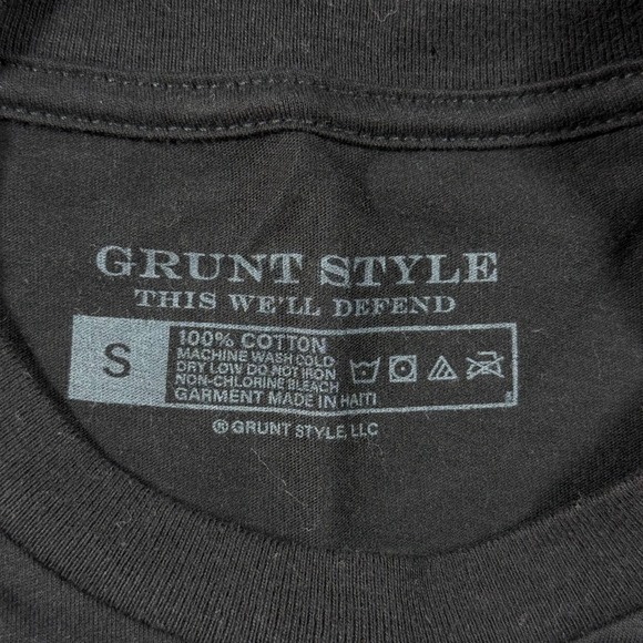 Grunt Style Riot Fest John Stamos Butter Stamos Graphic T-Shirt Mens Small Black - Picture 4 of 5